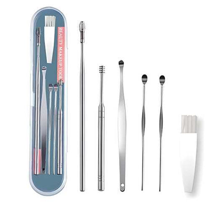 Earwaxio™ 6 Pieces Stainless Steel Ear Wax Removal Kit